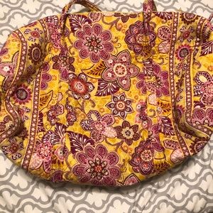 Large Vera Bradley duffel bag